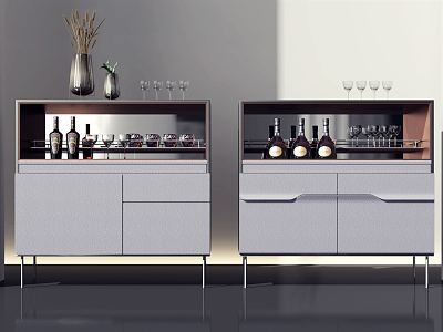 Modern Wine Cabinet model