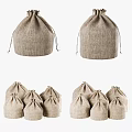 Natural Burlap Storage Bags For Home Organizing And Daily Use