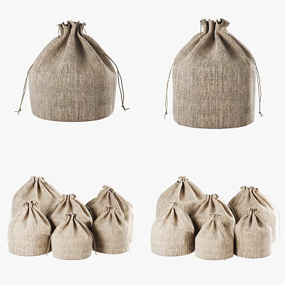 Modern Bag Sack Bag 3d model Modern Bag Sack Bag 3d model