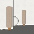 Modern floor lamp 3d model