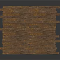 Architectural Wooden Slats Material Neatly Arranged With Natural Texture For Wall Decoration