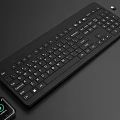 Black Wireless Headphones and Bluetooth Speaker with High Quality Sound and Smart Connectivity