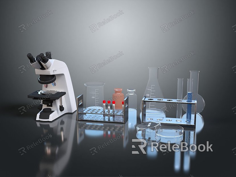 Microscope Laboratory Items Laboratory Supplies Laboratory Supplies Chemical Experiment Magnifier Experimental Equipment model