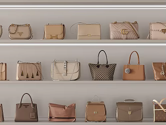 Bags Women's Handbags Office Handbags 3d model