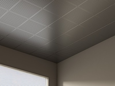 Integrated Ceiling Punched Plate Square Ceiling 3d model