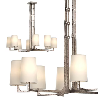 Chandelier Metal Mobilization Creative Chandelier Lighting Decoration Chandelier Classic Chandelier 3d model