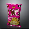 Crunchy Extreme Spicy Jabanero Flavored Chips Snack With Crispy Potato Slices