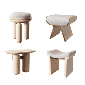 Modern Stool 3d model