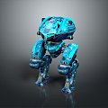 Mech Warrior Mech Soldier Machine Battlearm Mechanical Battlearm Machine Fighter Robot 3d model