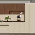 Modern Wine Cabinet Interior With Wooden Panels White Cabinets And Built In Lighting