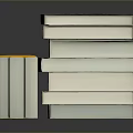 Stacks of 200 Dollar Bills Bundled with Yellow Tape on Gray Surface