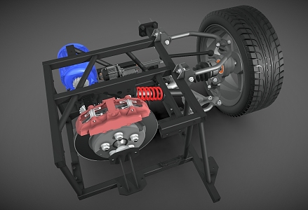 Transportation accessories, automobile engine, automobile power system, automobile machinery 3d model