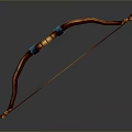 Crossbow Mechanical Crossbow Shift Bow and Arrow Shoot Far Equipment Weapons High-tech Crossbow 3d model