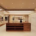VERTAN Chase Clothing Store Exterior With Wooden Glass Door Steps And Orient Sign
