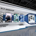 Modern Exhibition Hall 3d model