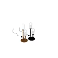 Modern Table Lamp Creative Table Lamp Metal Table Lamp Glass Table Lamp Double Head Table Lamp 3d model