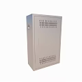 Industrial Metal Control Cabinet with Ventilation Holes and Lockable Door