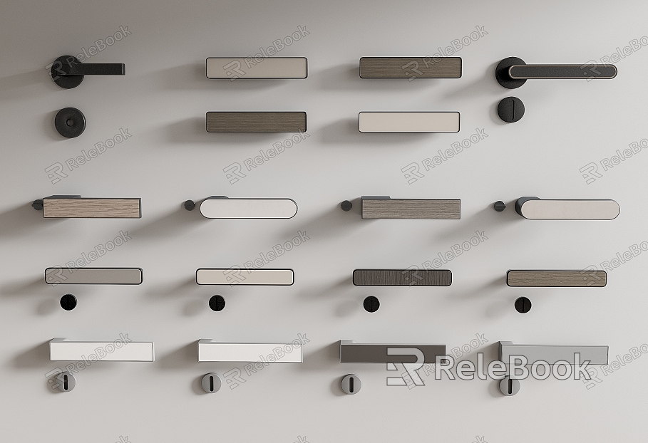 Modern Door Handle Simple Door Handle model