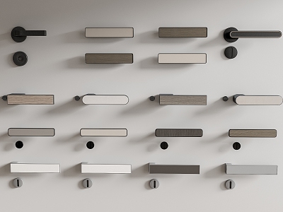 Modern Door Handle Simple Door Handle model