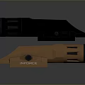 Infrared Steiner Laser Pistol Light Source Firearm Sight Firearm Device 3d model