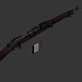 M1903A3 Rifle 3d model