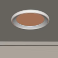 Modern Minimalist White LED Flush Mount Ceiling Light For Bright Home Interior 3d model