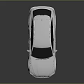 White Audi Sporty Wagon With Sleek Design And Red Brake Calipers
