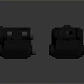 Infrared Steiner Laser Pistol Light Source Firearm Sight Firearm Device 3d model