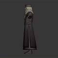 Wizard Character With Purple Robe Long White Beard Green Hat And Outstretched Arms
