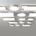 modern ceiling lamp 3d model
