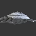 Modern Crocodile Turtle Cartoon Crocodile Turtle 3d model