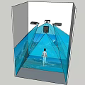 Modern Projector Virtual Interaction 3d model