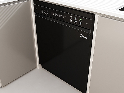 Modern Dishwasher Smart Dishwasher Embedded Dishwasher Kitchen Appliances 3d model