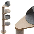 Modern Cat Furniture Collection With Climbing Trees Platforms And Cozy Beds