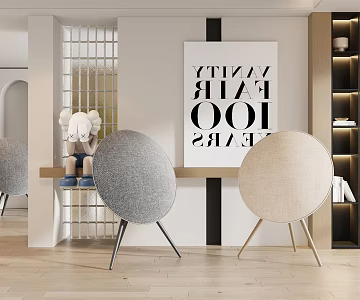 modern sound 3d model