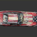 sports car Racing Old sports car Old Racing 3d model