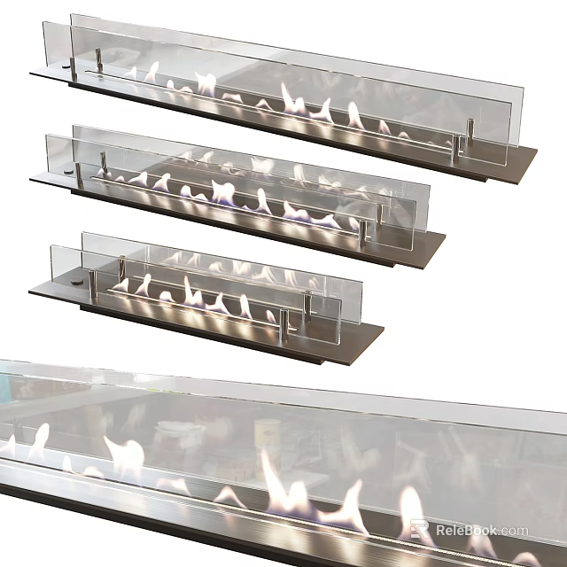 Modern Spiral Staircase Design With Glass Railing And Metal Frame Structure 3d model 
