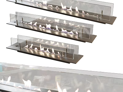 Modern Spiral Staircase Design With Glass Railing And Metal Frame Structure 3d model