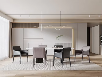 Modern Restaurant 3d model