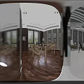 Modern Stone Exhibition Showroom With Display Counters LED Strip Lights And B1 B2 C1 Sections