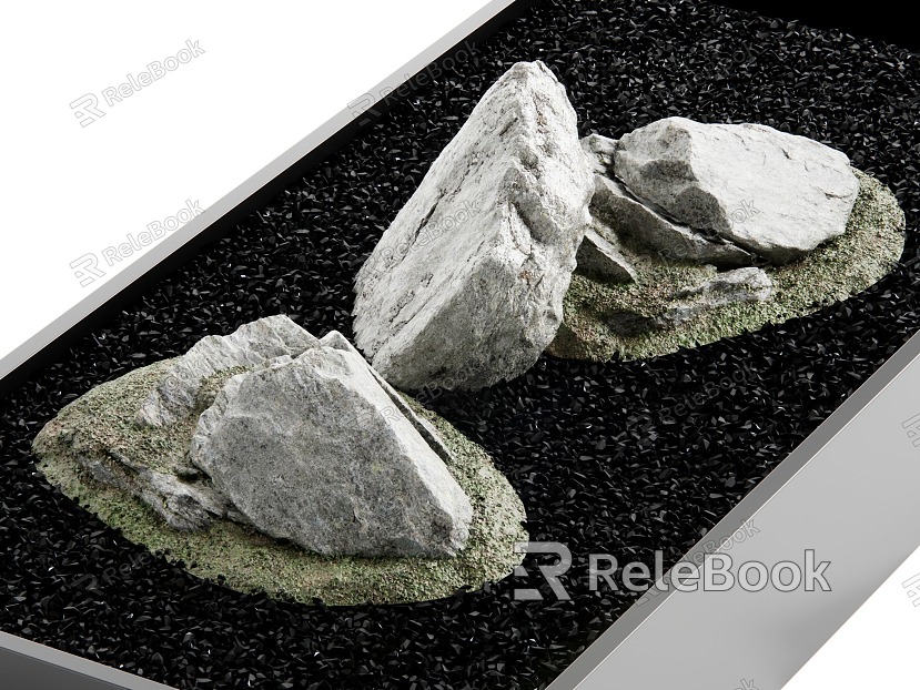 landscape stone landscape stone model