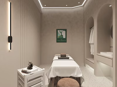 Silent SPA Beauty 3d model