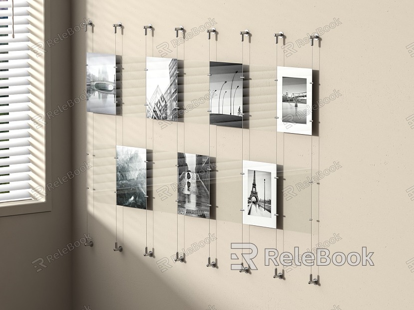 Photo Wall Hanging Picture Combination Square model