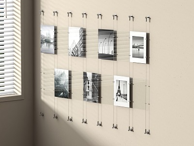 Photo Wall Hanging Picture Combination Square 3d model