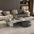 Modern Coffee Table Square Coffee Table Letters Coffee Table Marble Coffee Table Coffee Table Ornaments 3d model
