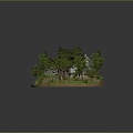 Farmhouse Farmhouse Farmhouse Farmhouse Farmhouse Farmhouse Farmhouse Cartoon House Animation House 3d model