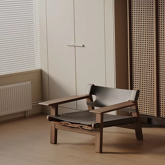 modern leisure chair 3d model