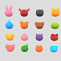 Cute Various Animal Shaped Kids Hats With Colorful Designs For Children