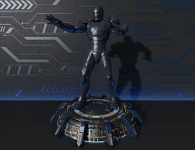 Iron Man Hand 3d model Iron Man Hand 3d model