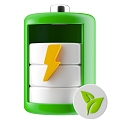 Battery Eco-friendly Battery Cute Battery Battery Icon Cartoon Battery Anime Battery Lightning 3d model